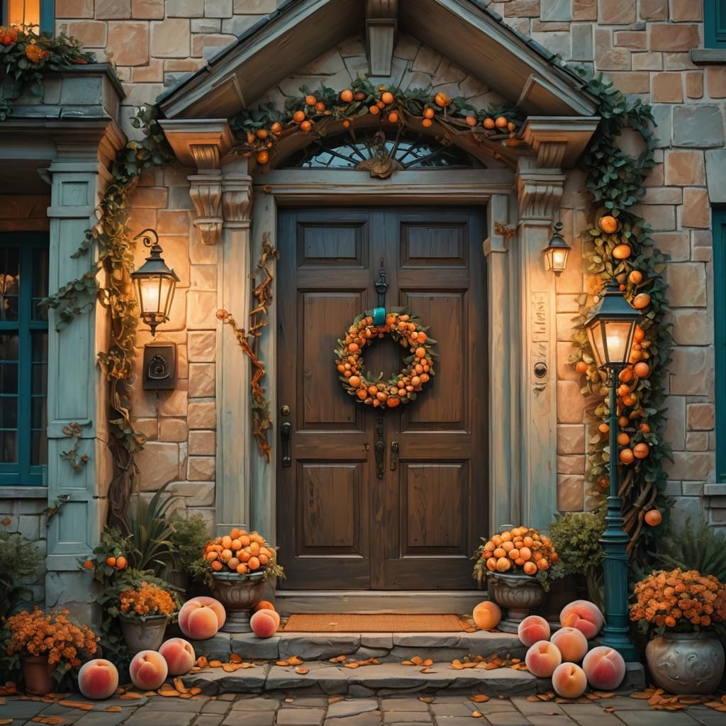 Front Door Peach