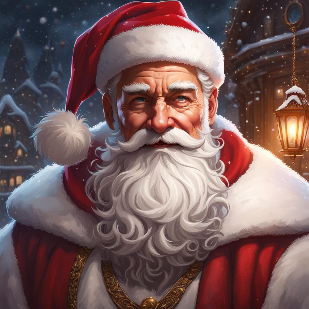 Kris Kringle - AI Generated Artwork - NightCafe Creator