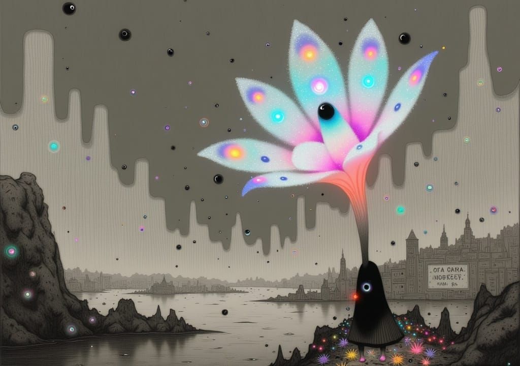 Accretious growth <lora:AmongTheDark:1.0> 