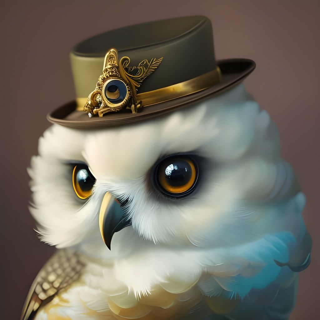 Sir Owlington, a very distinguished gentleowl  by @Ria Hagane