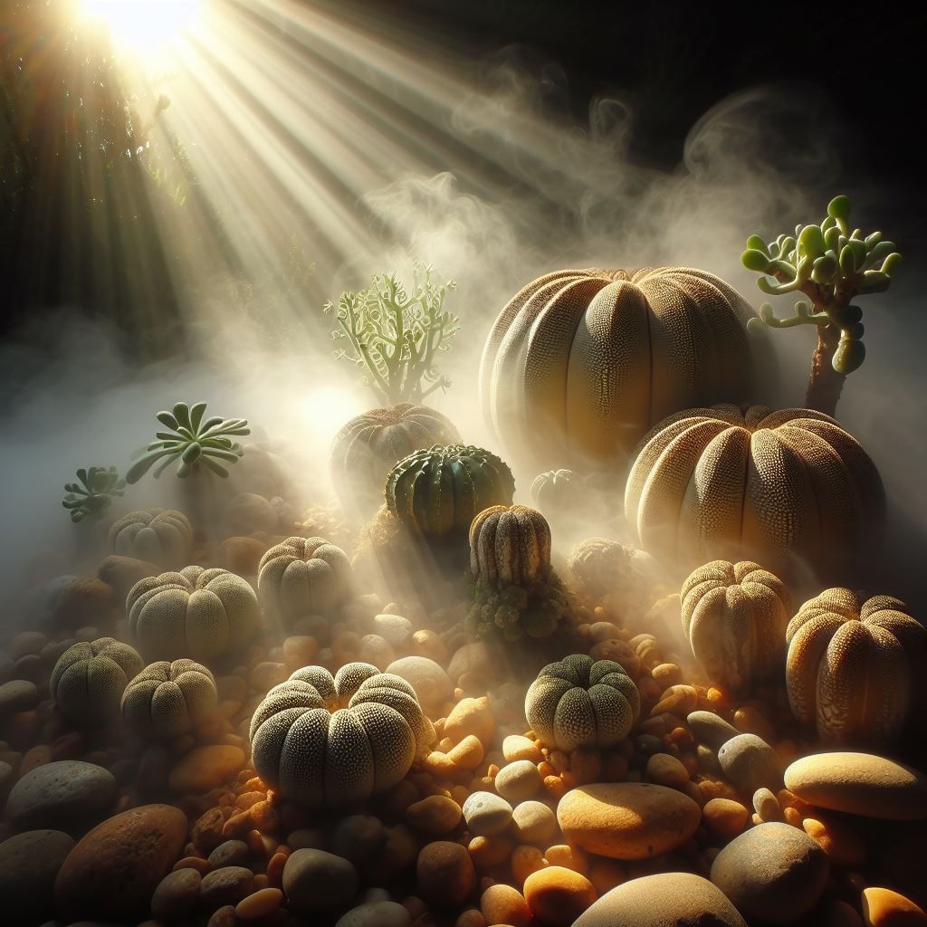 Lithops and Conophytum