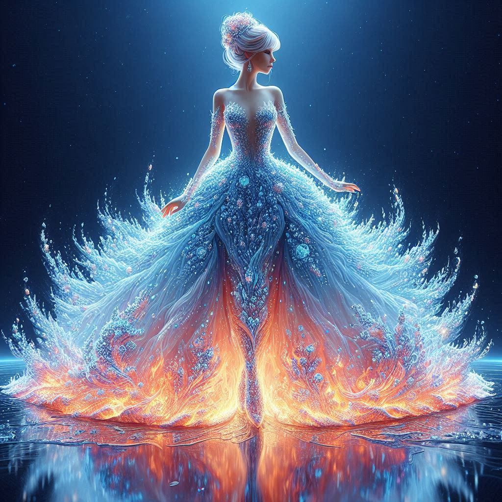 Ice Fire Dress