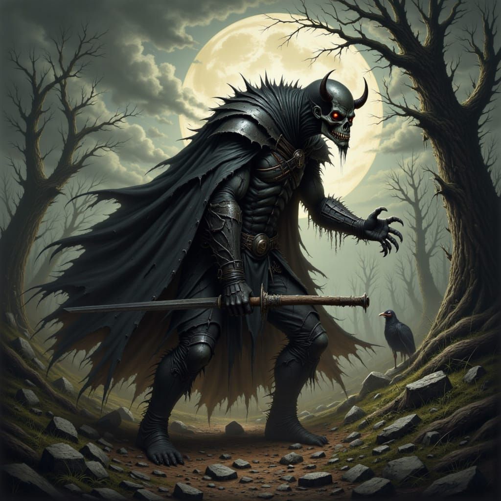 Horror <lora:Grimdark Fantasy:1.0>