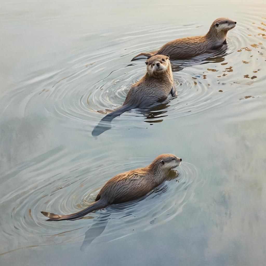 Ripples of Otters...