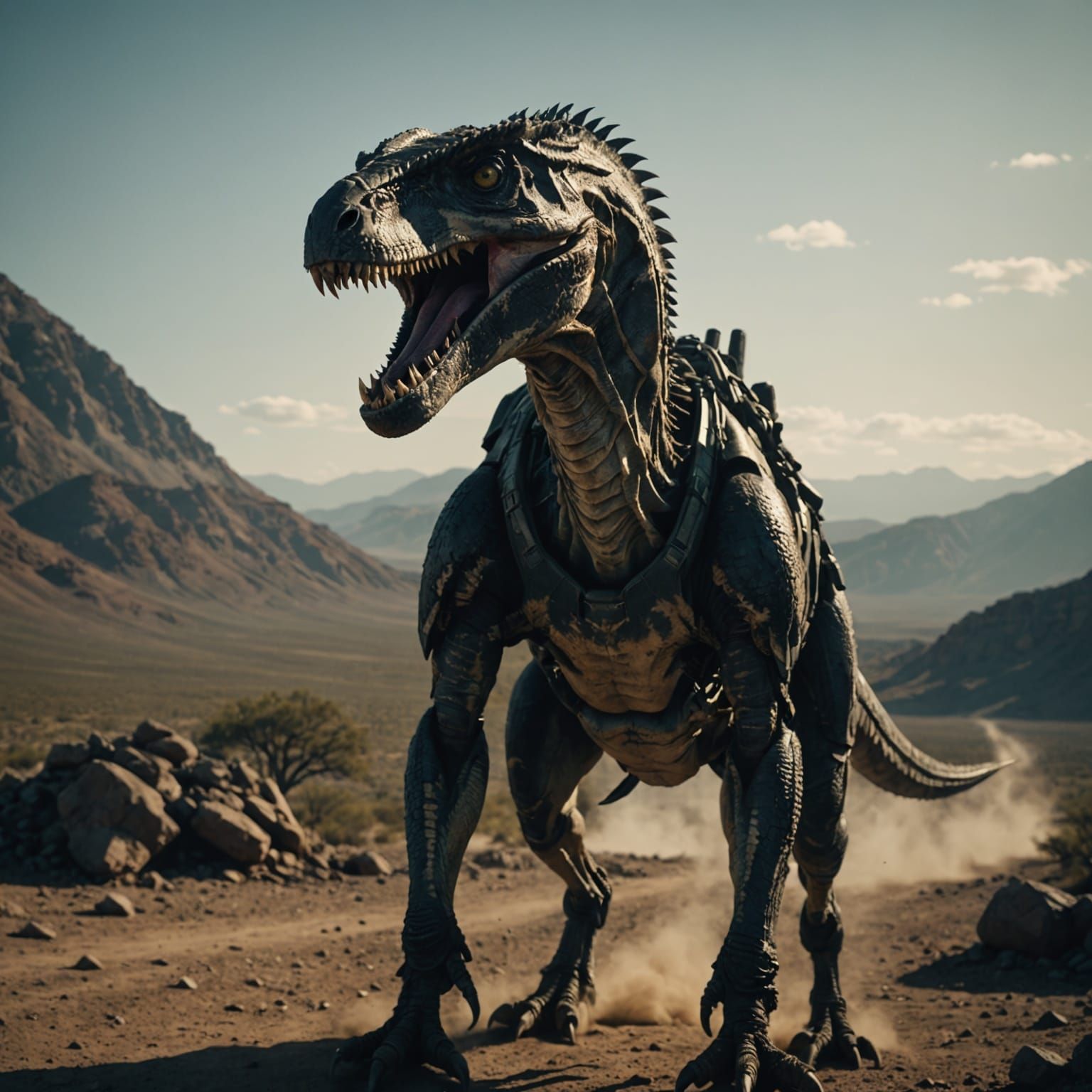 Epic Cinematic Masterpiece Shot on 35mm Film