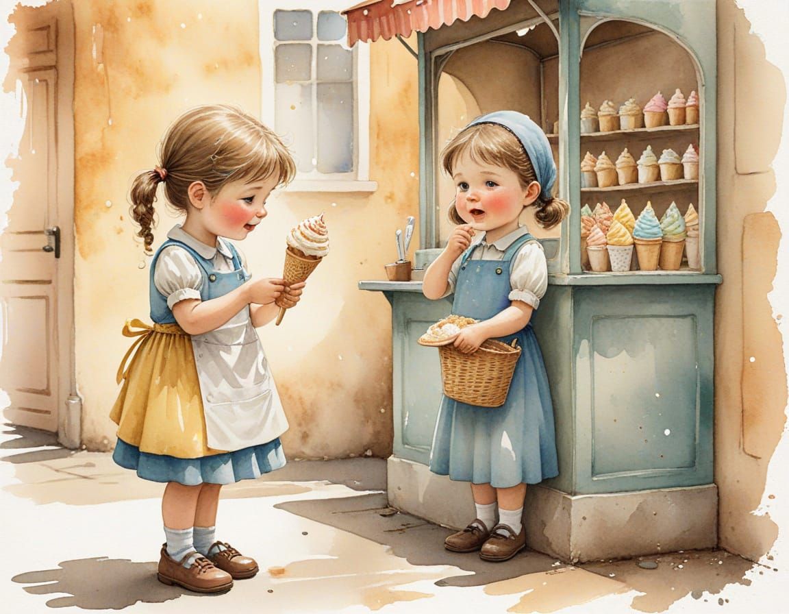 little ice cream vendor - 2 likes  by @Jake Blues