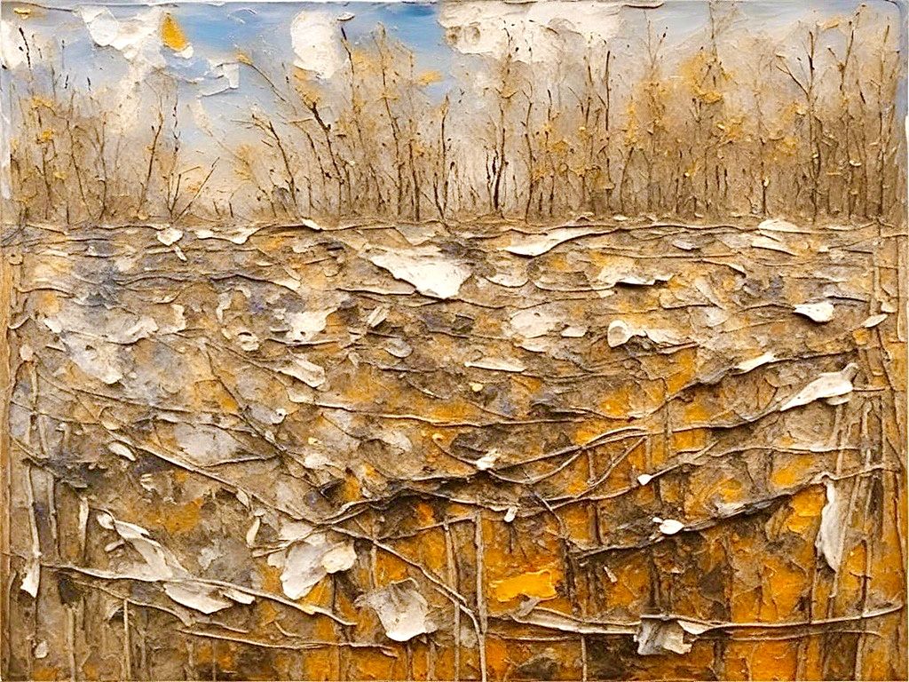 In the style of Keifer