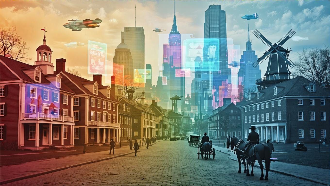 Early America and Future   by @Jay-Are