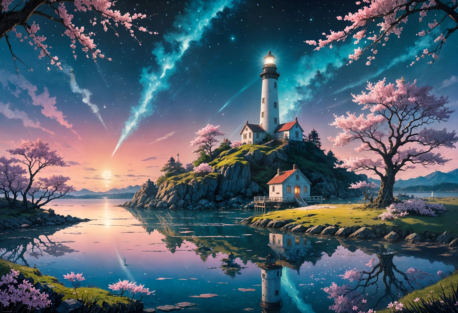 Lighthouse   by @1cheesepuff