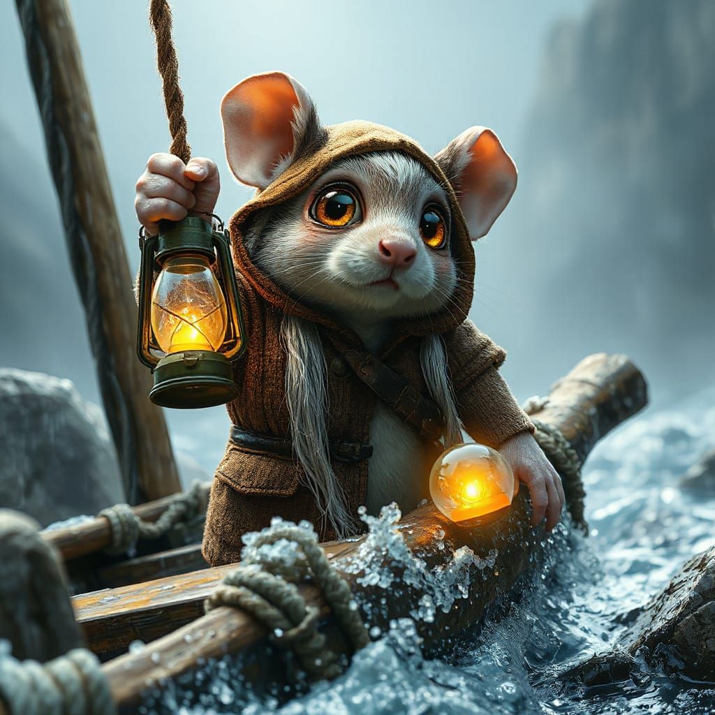 Whitewater Mouse  by @atpollard