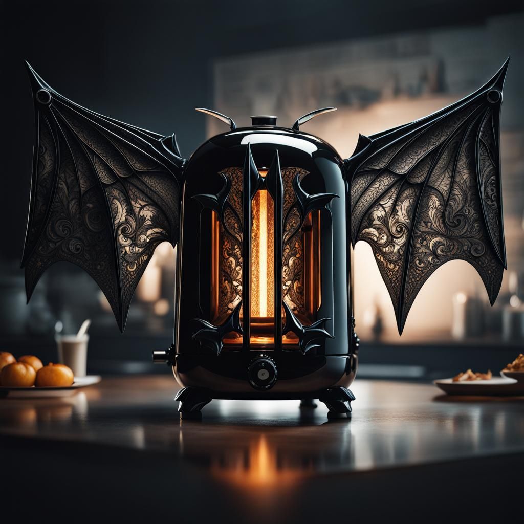 Winged Toaster  by @GeoJewel