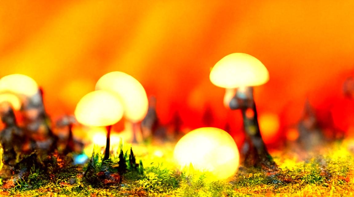 Bright Mushroom Village