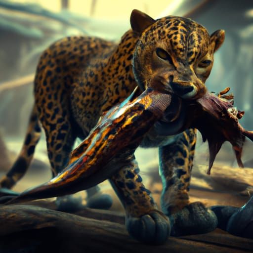 Jaguar AI Generated Artwork NightCafe Creator