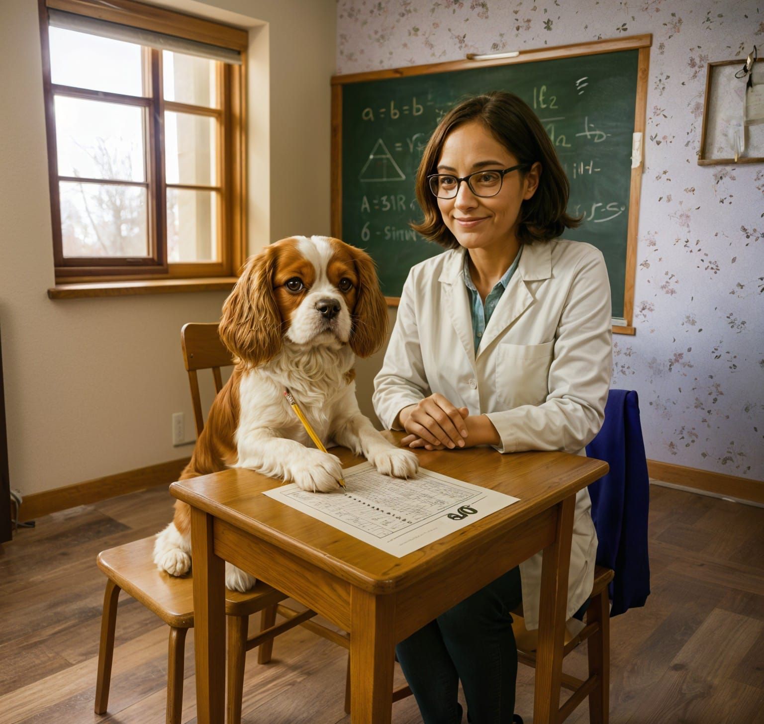 Canine Aces SAT Test Under Supervision Of Scientist