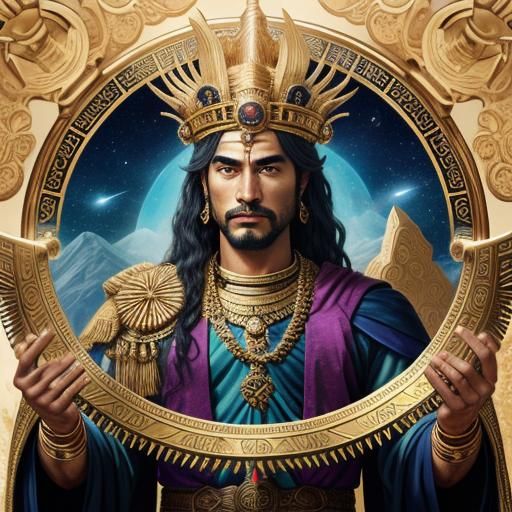 I am a God,mythical ruler in an exotic, mesmerizing celestia...