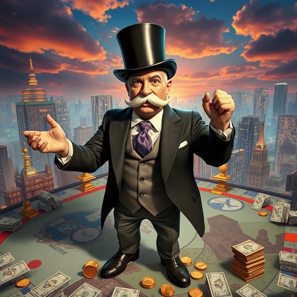 Monopoly Man
  by @Debi 