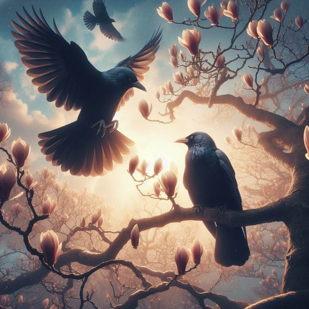 The magnolia tree  by @HecateWayne