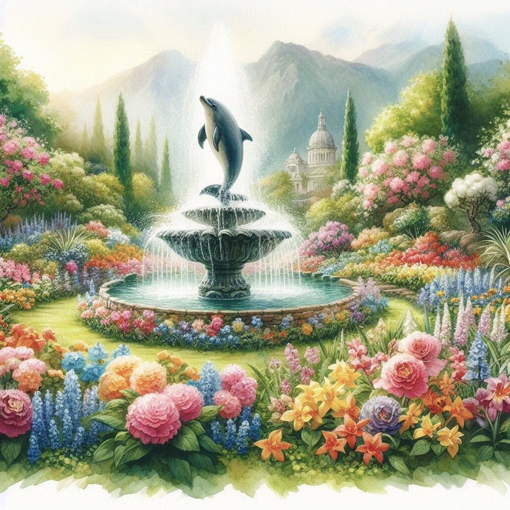 Watercolor Garden