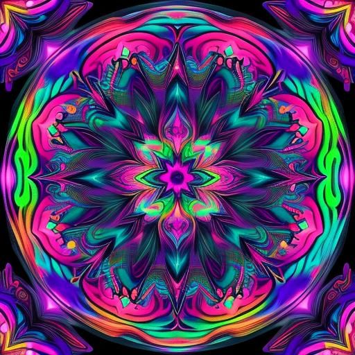 Kaleidoscope 3 - AI Generated Artwork - NightCafe Creator