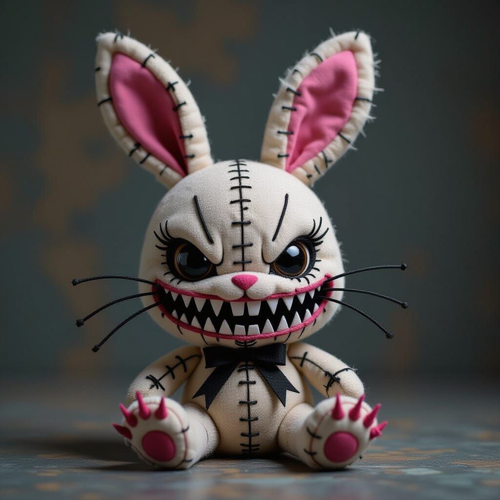 Today's theme puts a mischievous twist on classic plush toys, turning cuddly friends into characters ...  by @Katlena