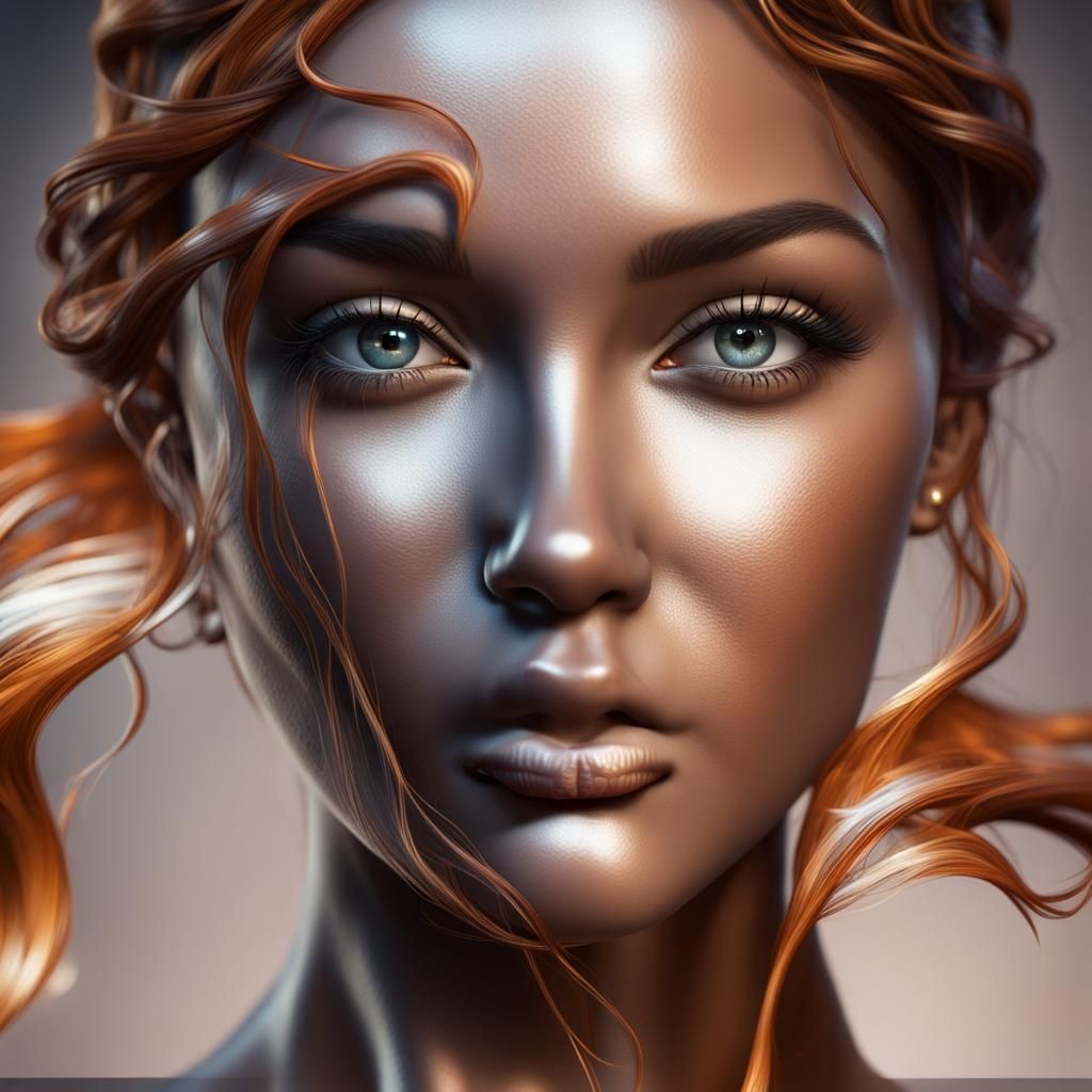 BRONZED GODDESS AI Generated Artwork NightCafe Creator