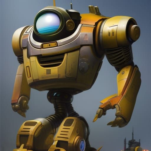 Cyclops-bot - AI Generated Artwork - NightCafe Creator