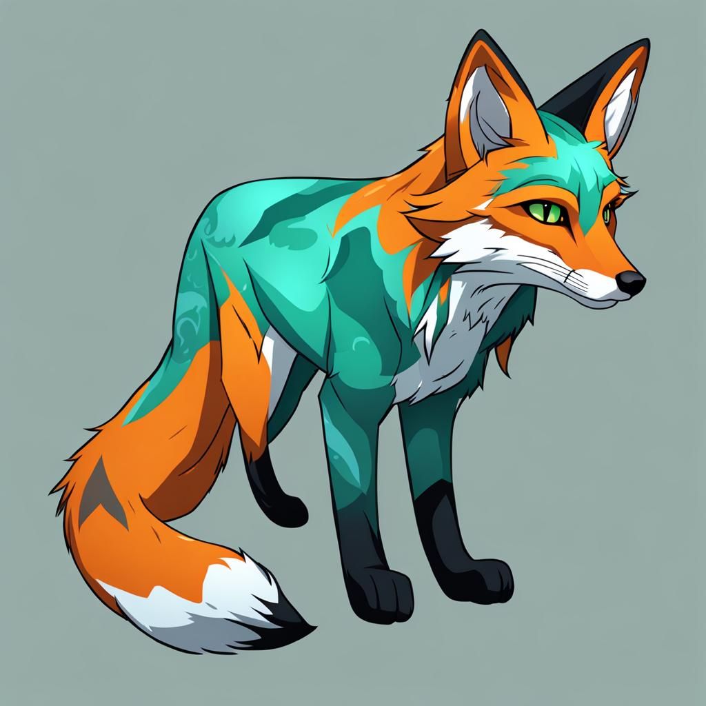 Fox fursona concept - AI Generated Artwork - NightCafe Creator