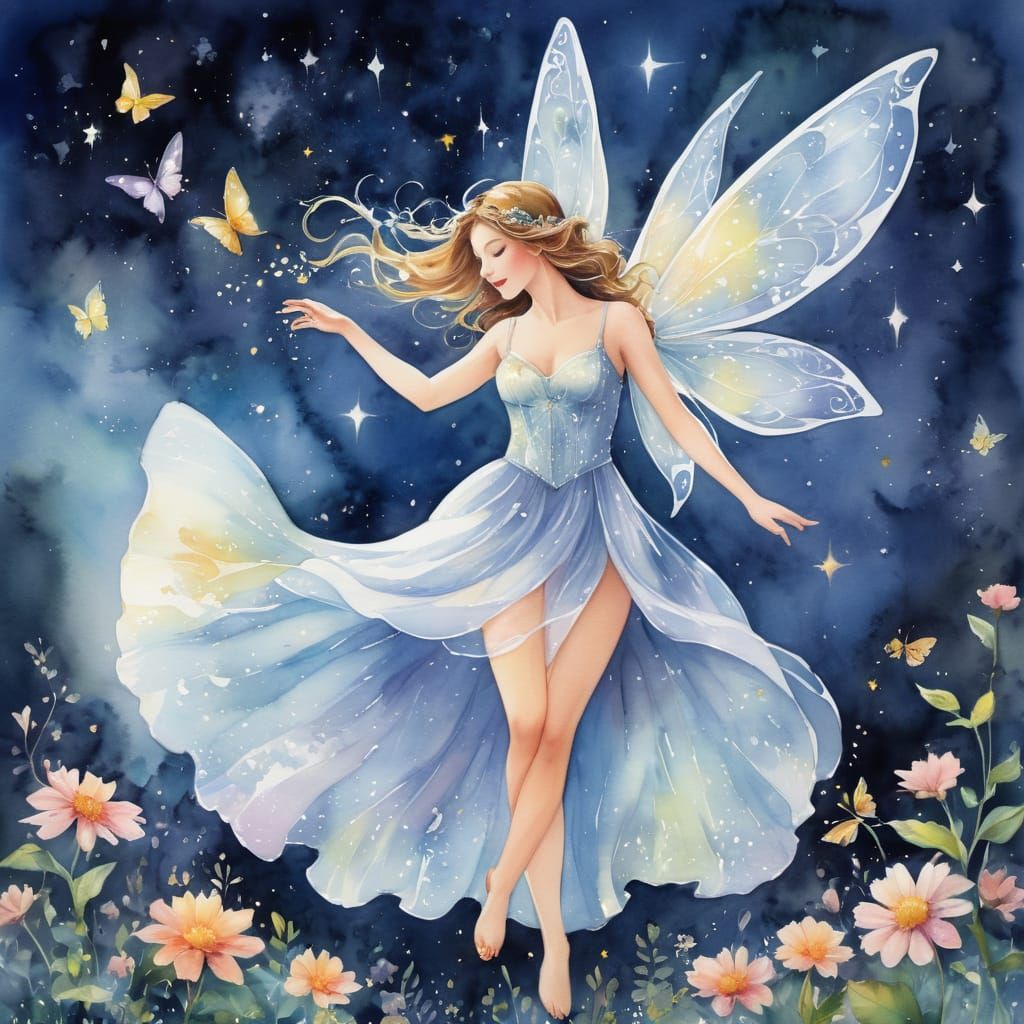 Fairy - AI Generated Artwork - NightCafe Creator