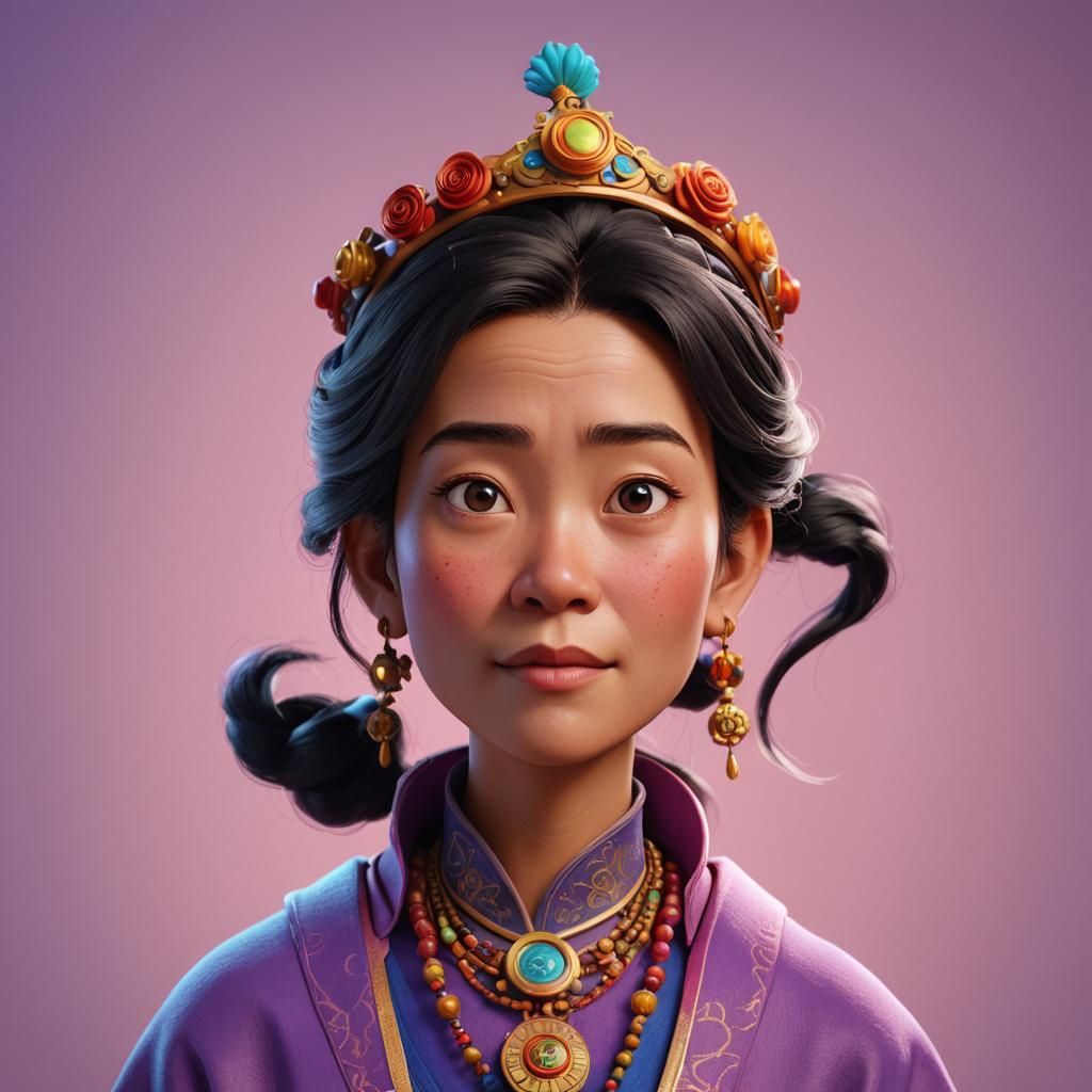 portrait jang lady