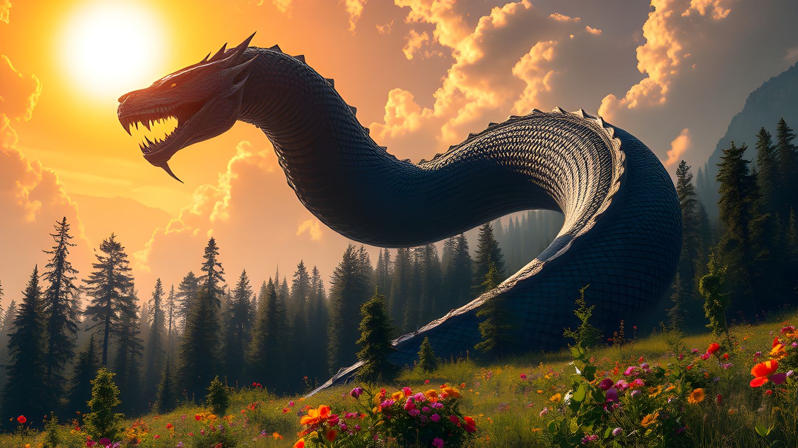 a colossal Serpent   by @reinDank 