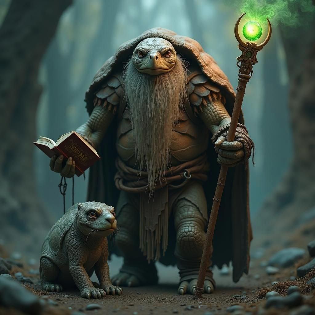 The Magic Warlock Turtle 