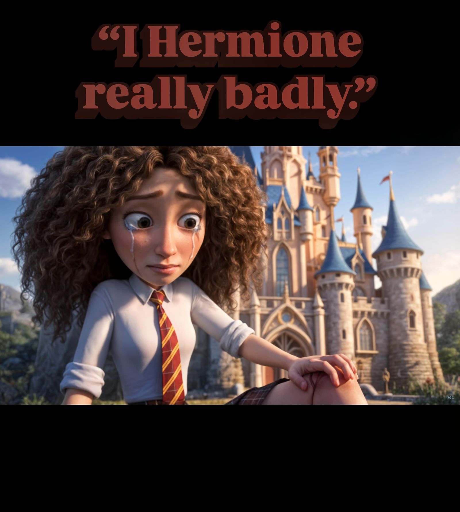 “I Hermione really badly.”