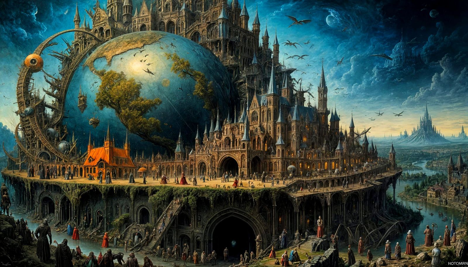 PLANET EARTH - THE INSANE ASYLUM OF THE INTERGALACTIC UNION  by @Art of the Mystic