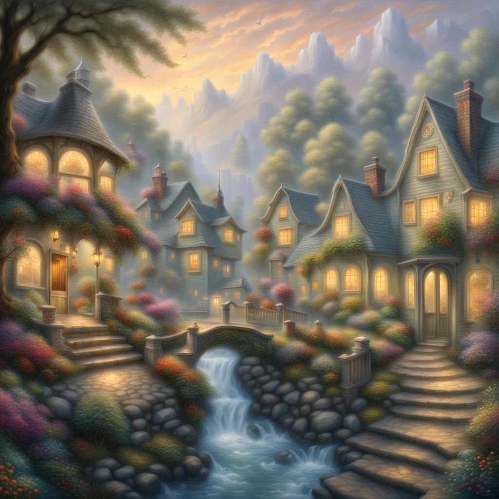 surreal dreamscape