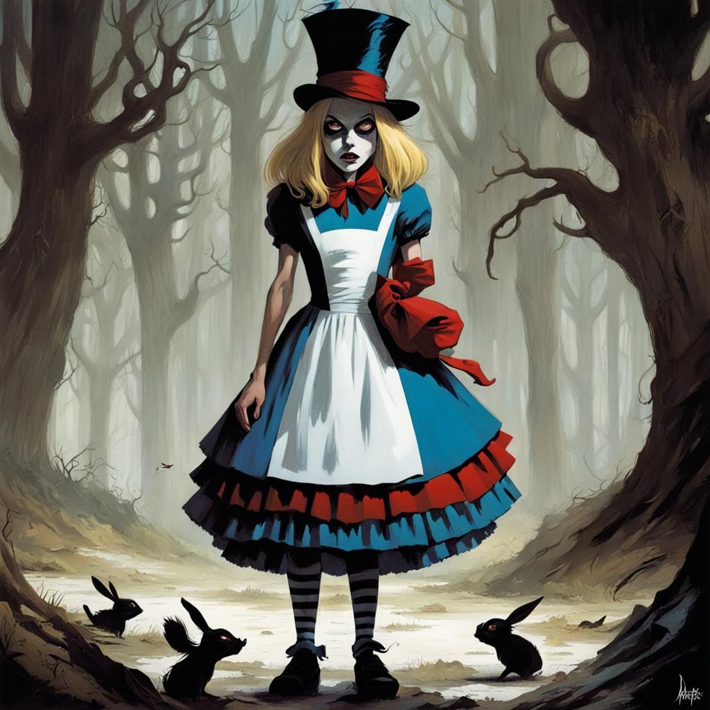 Alice in wonderland  by @Best in the West