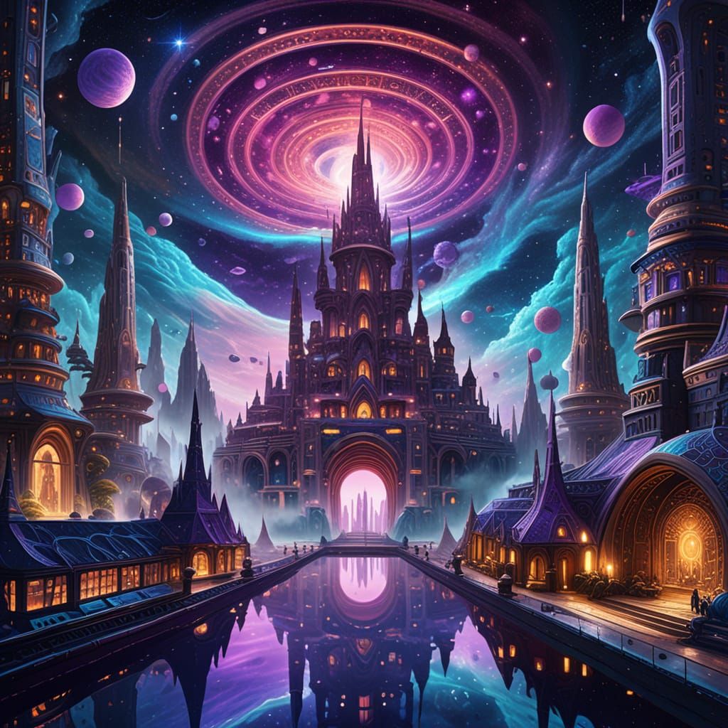 A amazing astral lost city