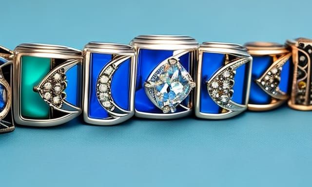 blue, green, turquoise, emerald, topaz, lapis lazuli jewelry...