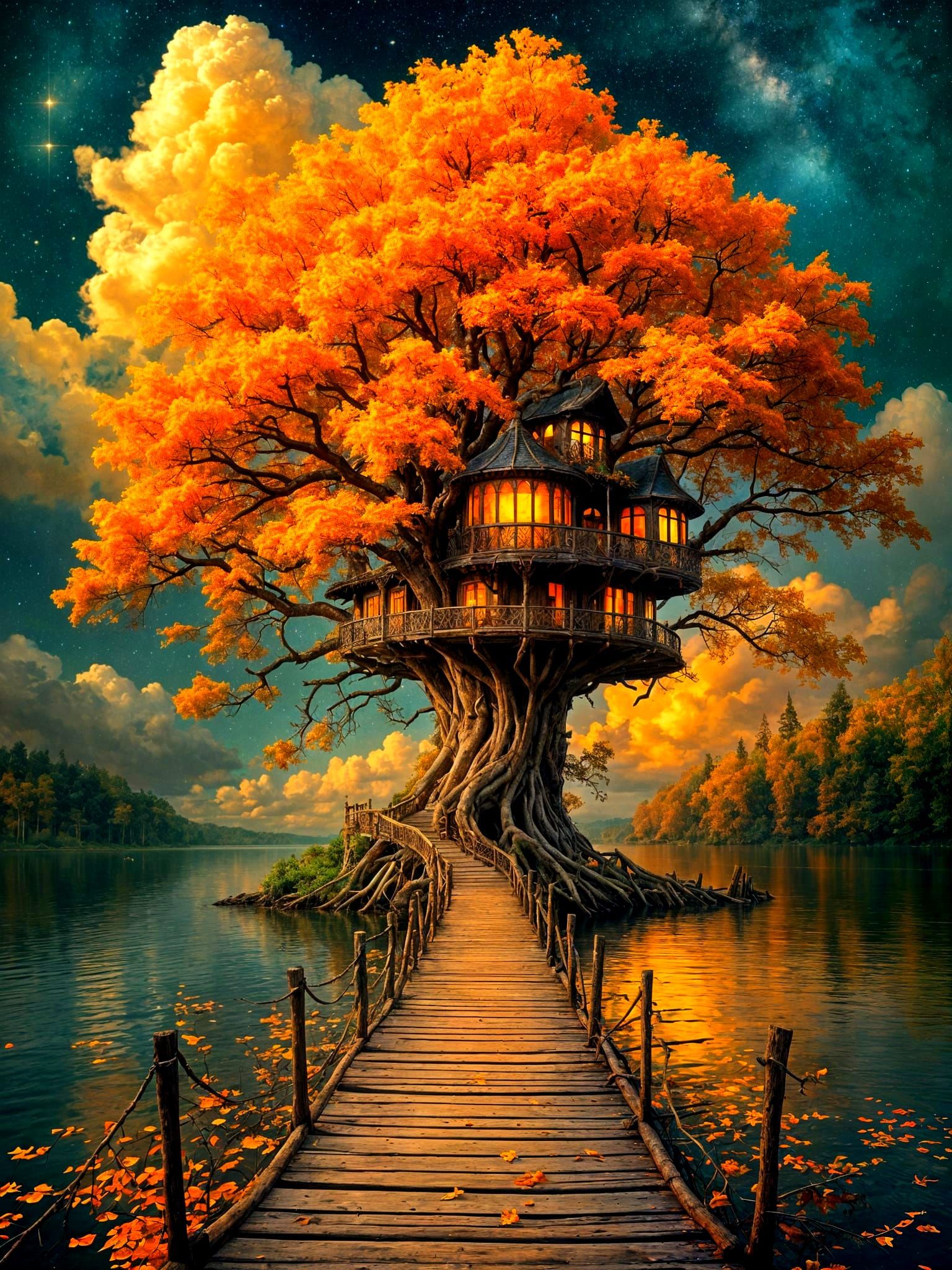 Banyon Treehouse  by @lawrencelot