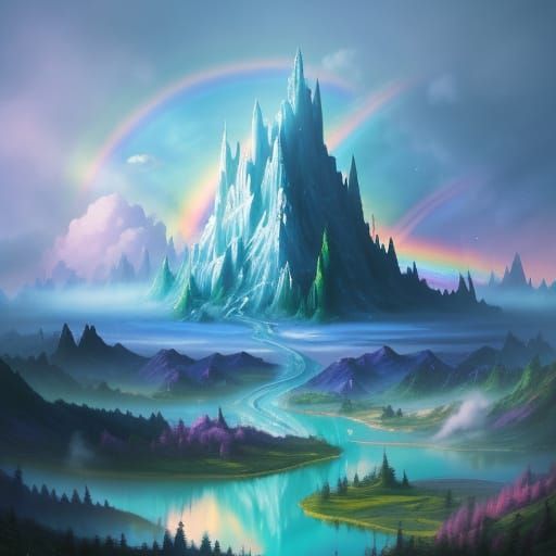 《彩霧流光之境》