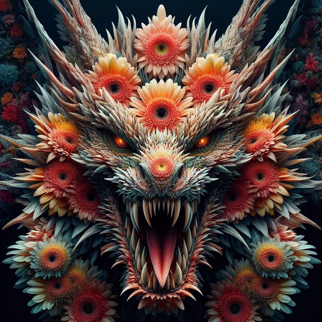 Flower Dragon