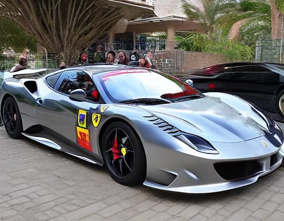 Ferrari V12 supercar