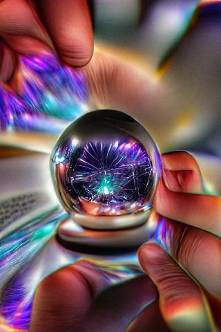 Looking inside a crystal ball