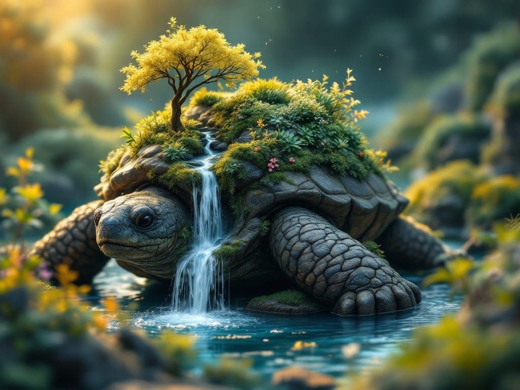 Turtle of life  by @StephanieB