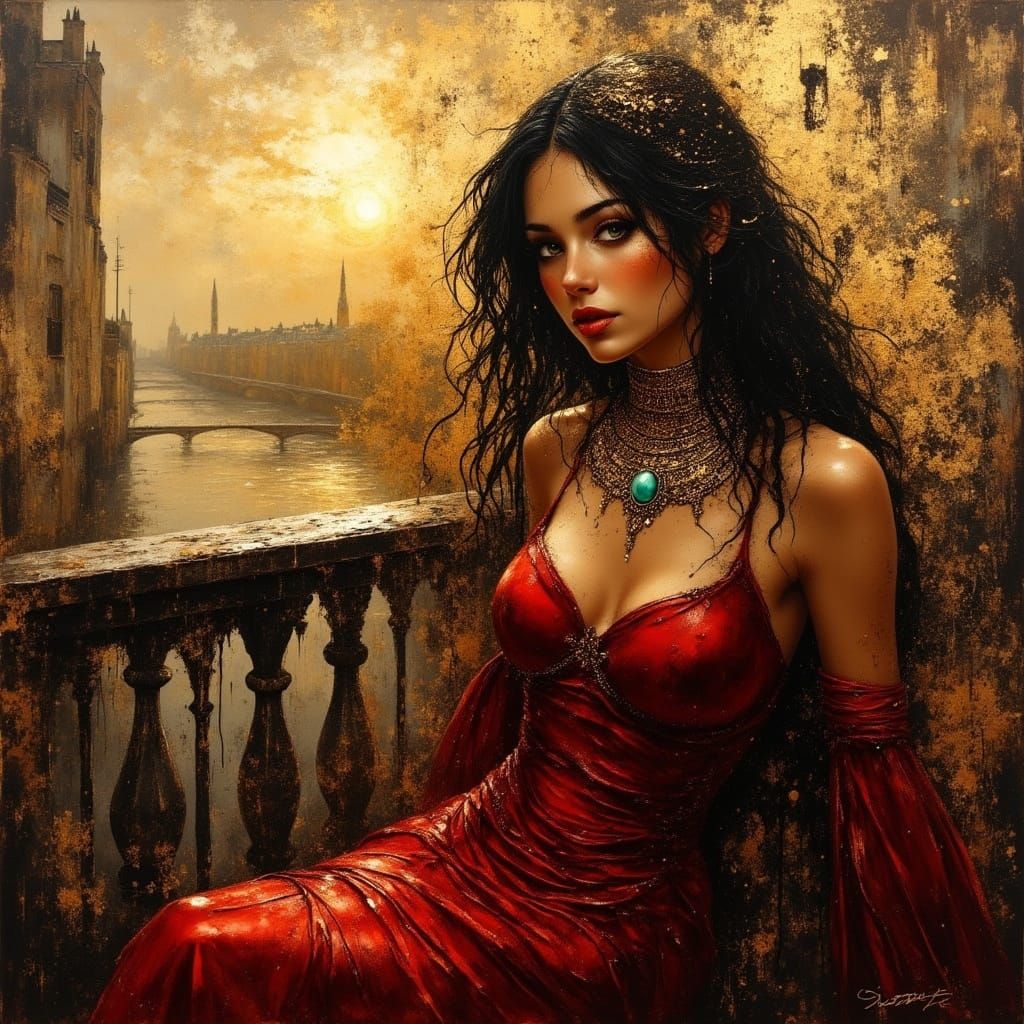 Beauty in red  by @Alan Elsam