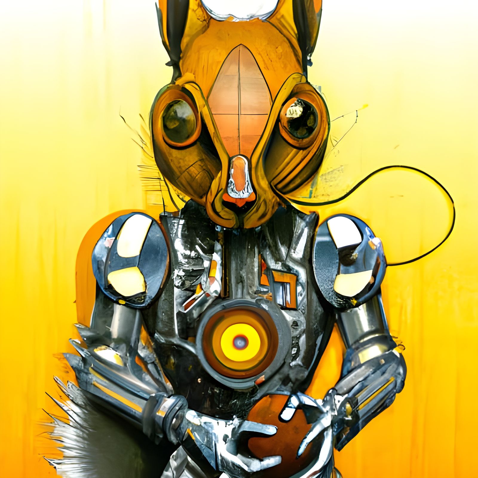 Squirrel cyborg