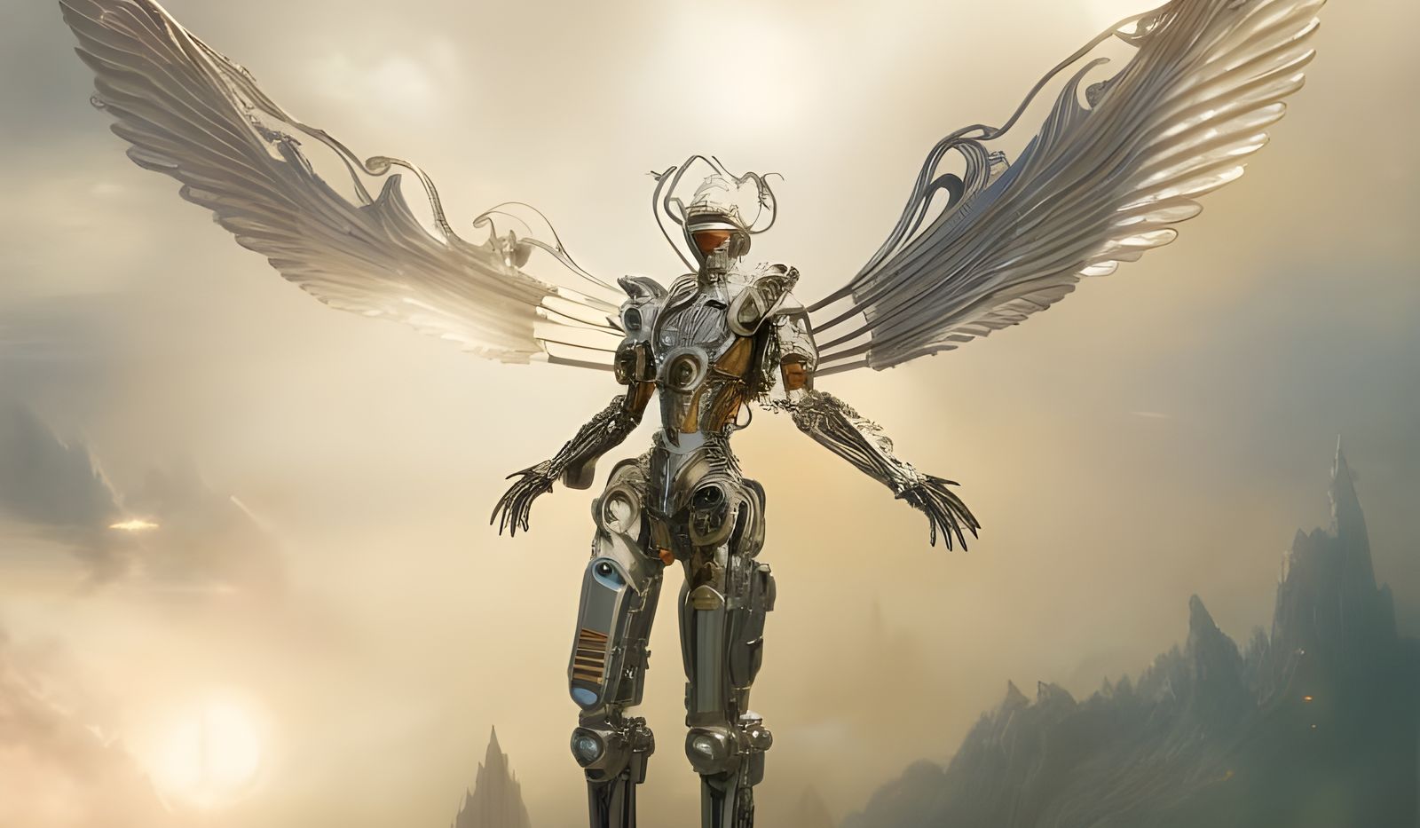 Cyborg angel
