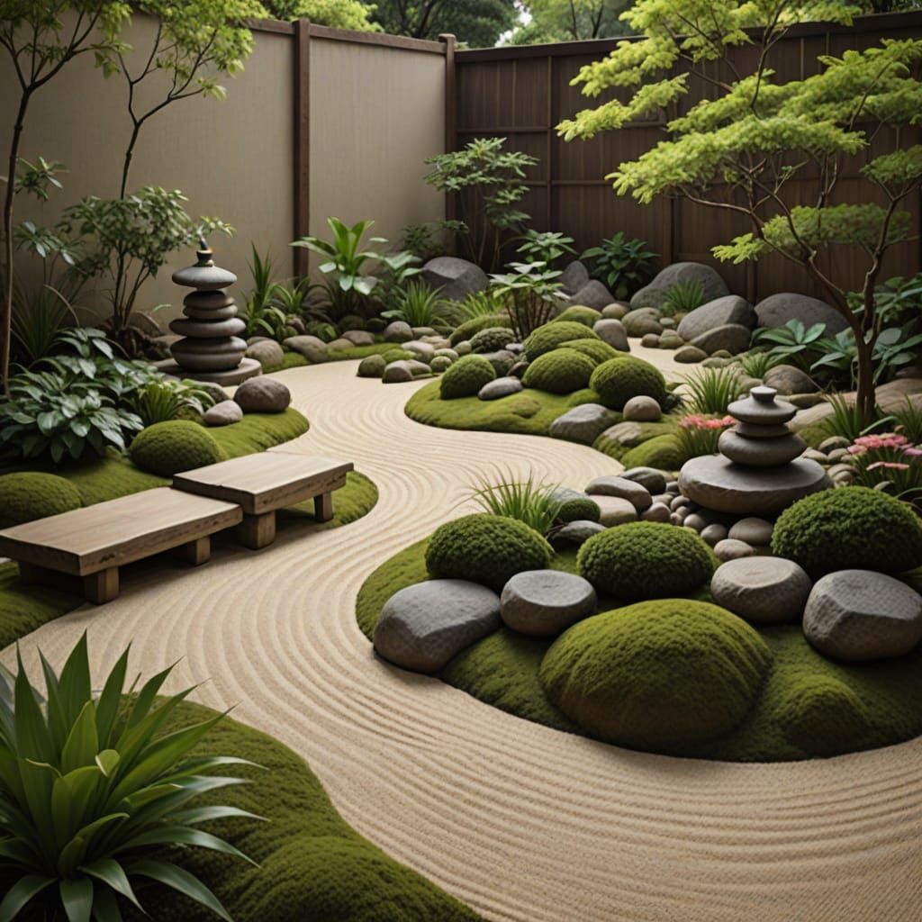 zen garden  by @You said not to do that but you did