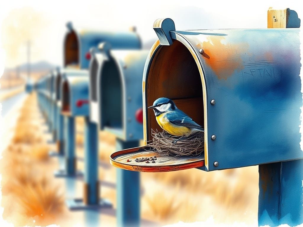 Unconventional Birdhouse 🐦  by @Tatti