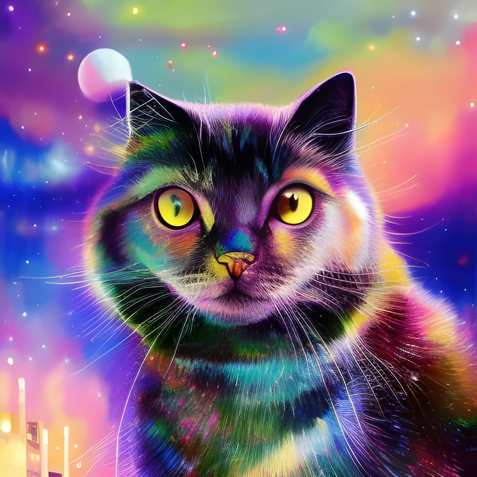 Rad Cat - AI Generated Artwork - NightCafe Creator