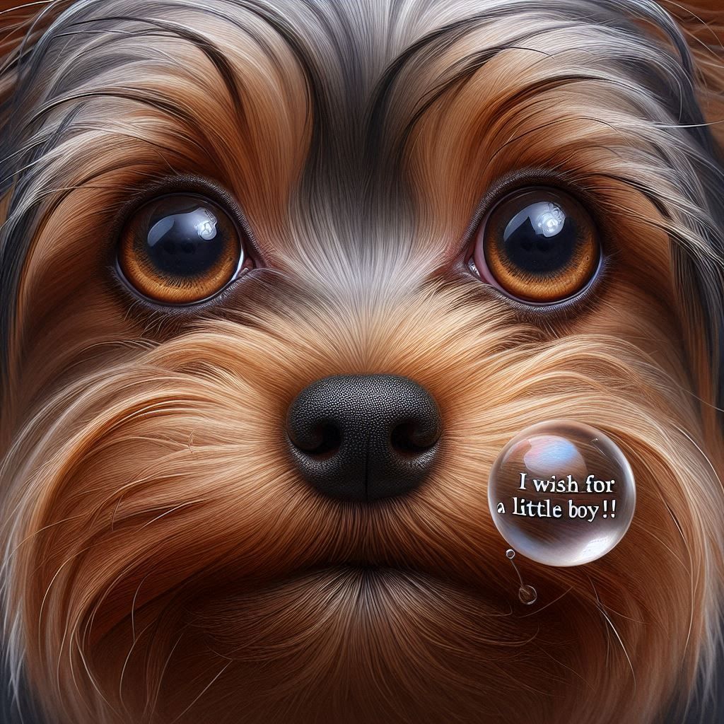 I wish for a llittle boy to play with me!